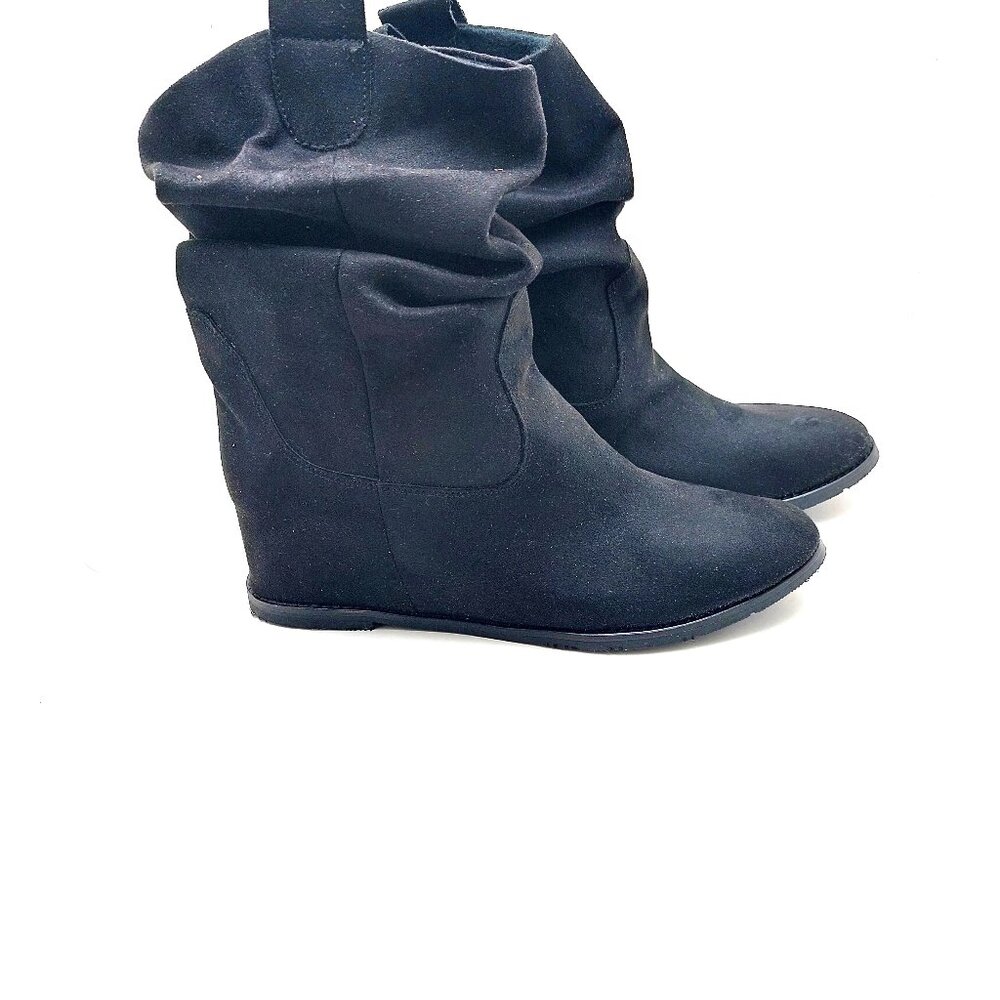 HANDMADE SUEDE LEATHER WOMEN'S BOOTS 9.5 US